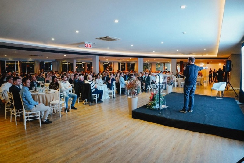Sala Panorâmica montada para evento social
